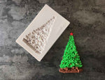 Christmas Tree Silicone mold fondant mold cake decorating tools chocolate gum paste