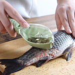 Fish Skin Brush Scraping Fishing Scale Brush Graters Fast Remove Fish knife Cleanin