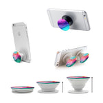 Pop Up Phone Holder Selfie Grip Finger Socket Stand For iPhone Samsung Mobile