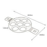 Fried Egg Pancake Maker Nonstick Cooking Tool Round Heart