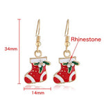 Christmas Santa Claus Earring Pendant