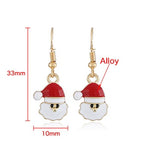 Christmas Santa Claus Earring Pendant