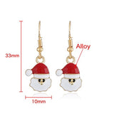 Christmas Santa Claus Earring Pendant