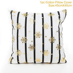 45x45cm Cotton Linen Merry Christmas Cover