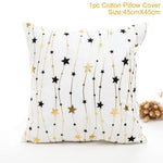 45x45cm Cotton Linen Merry Christmas Cover