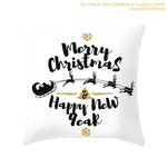 45x45cm Cotton Linen Merry Christmas Cover
