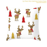 45x45cm Cotton Linen Merry Christmas Cover