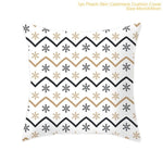 45x45cm Cotton Linen Merry Christmas Cover