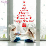 2020 Happy New Year Wall Window Christmas Stickers