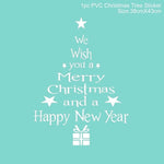 2020 Happy New Year Wall Window Christmas Stickers