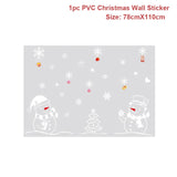 2020 Happy New Year Wall Window Christmas Stickers