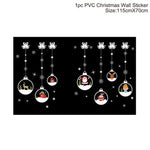 2020 Happy New Year Wall Window Christmas Stickers