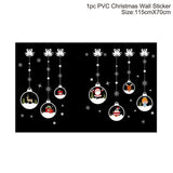 2020 Happy New Year Wall Window Christmas Stickers