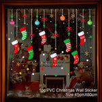 2020 Happy New Year Wall Window Christmas Stickers