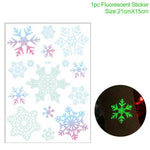 2020 Happy New Year Wall Window Christmas Stickers