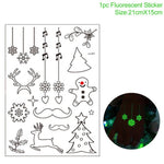 2020 Happy New Year Wall Window Christmas Stickers