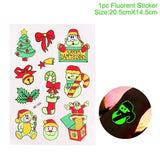 2020 Happy New Year Wall Window Christmas Stickers