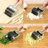 1Pcs  16.8*7.4cm  Kitchen Accessories Gadgets Stainless Steel Onion Chopper