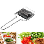 1Pcs  16.8*7.4cm  Kitchen Accessories Gadgets Stainless Steel Onion Chopper