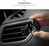 Universal 360° Car Phone Holder Magnetic Mount Stand For Cell Phone