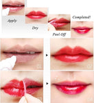 Romantic Bear 6 Colors Peel Off Lipstick Magic Matte Sexy Makeup