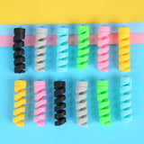 10pcs Spiral Cable Protect Data Line tpu Bobbin Winder Accessories