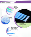 100pcs/lot Micro Make Up Brushes Eyelash Extension Eye
