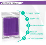 100pcs/lot Micro Make Up Brushes Eyelash Extension Eye