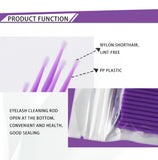100pcs/lot Micro Make Up Brushes Eyelash Extension Eye