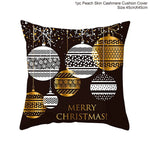 45x45cm Cotton Linen Merry Christmas Cover