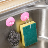 2PCS Bathroom Accessories Vacuum Wall Strong Suction Hook