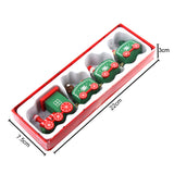 Christmas Train Painted Wood Santa/bear Xmas kid toys gift