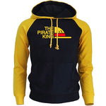 THE PIRATE KING Streetwear Hoodies For Men 2019 Autumn Winter Fleece