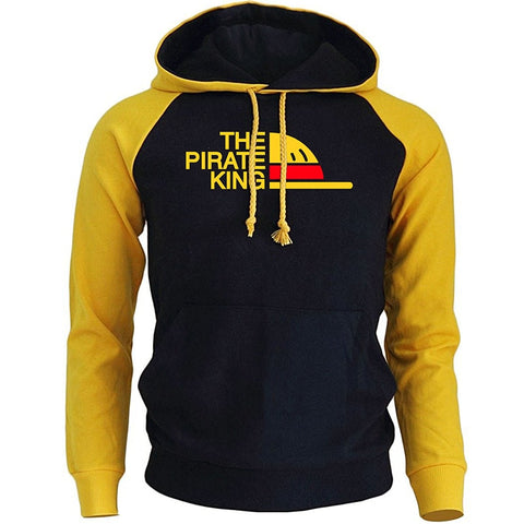 THE PIRATE KING Streetwear Hoodies For Men 2019 Autumn Winter Fleece