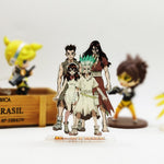 Dr. Stone Senku Taiju Tsukasa Yuzuriha acrylic stand 2d figure