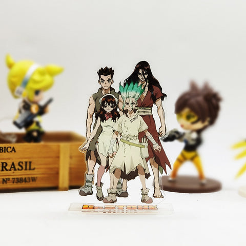 Dr. Stone Senku Taiju Tsukasa Yuzuriha acrylic stand 2d figure
