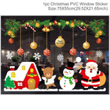 2020 Happy New Year Wall Window Christmas Stickers