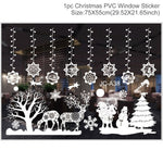 2020 Happy New Year Wall Window Christmas Stickers