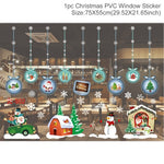 2020 Happy New Year Wall Window Christmas Stickers