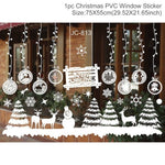 2020 Happy New Year Wall Window Christmas Stickers