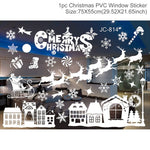 2020 Happy New Year Wall Window Christmas Stickers