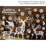 2020 Happy New Year Wall Window Christmas Stickers