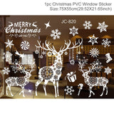 2020 Happy New Year Wall Window Christmas Stickers