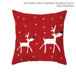 45x45cm Cotton Linen Merry Christmas Cover