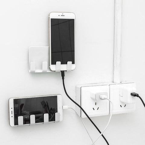 Phone Wall Charger Hook Holder Hanging Stand