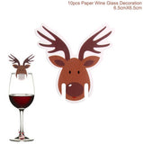 Santa Claus Wine Bottle Cover Christmas Decorations For Home 2019