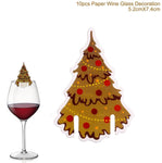 Santa Claus Wine Bottle Cover Christmas Decorations For Home 2019