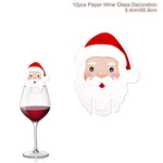 Santa Claus Wine Bottle Cover Christmas Decorations For Home 2019