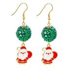 Christmas Santa Claus Earring Pendant