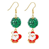Christmas Santa Claus Earring Pendant